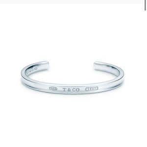 Tiffany & Co 1837 Narrow Sterling Silver Bracelet